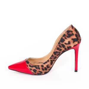 Дамски обувки RED LEOPARD, ток 100мм